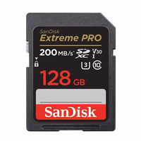 SanDisk Extreme PRO 128 GB SDXC UHS-I Klasės 10