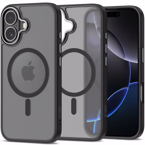 Tech-Protect MagEdge Magnetinis dėklas telefonui iPhone 17 - matinė juoda