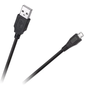 USB type A male to micro-USB male cable, 1.5 m