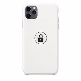 Dėklas "Silicone Case" skirtas iPhone 11 Pro / Ivory white / su įpakavimu