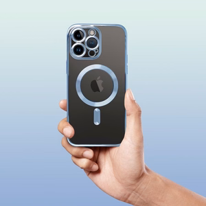 ELECTRO MAG COVER dėklas telefonui suderinamas su MagSafe iPhone 11 Pro mėlynas