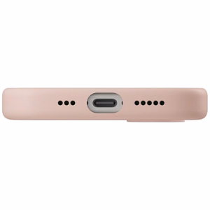 Чехол Uniq Lino Magclick Charging для iPhone 16e - розовый