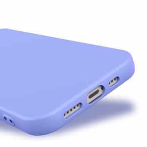 Silikoninis dėklas iPhone 14 Plus silikoninis dėklas violetinis