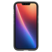 Spigen Tough Armor MagSafe iPhone 16e dėklas - skaidrus pilkas