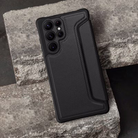 RAZOR knygos tipo dėklas telefonui SAMSUNG S24 Ultra juodas