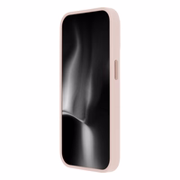 Satin Elegant Mag dėklas telefonui iPhone 12 / 12 Pro 6,1" rožinis