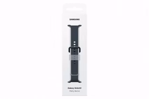 Juodas „Samsung SXL35LB Misty Band“ laikrodžio dirželis (M/L), skirtas „Galaxy Watch9“ ir „Galaxy Watch8“
