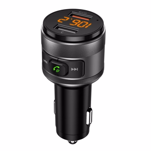 ART FM transmiteris bluetooth 5.0 + 2 x USB A QC3.0 FM-57 juodas