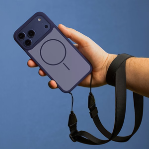 Frame Thin Mag dėklas for iPhone 11 tamsiai mėlynas