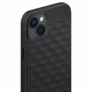 Caseology Parallax Mag MagSafe dėklas telefonui iPhone 14 Plus – matinis juodas