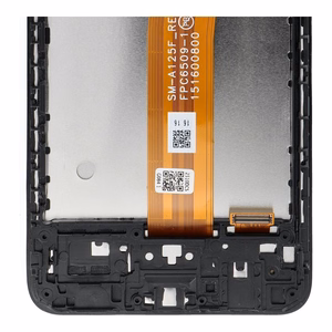 OG LCD ekranas SAMSUNG A12 A125F/U/W/M OEM su rėmeliu