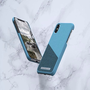 Nordic Elements Saeson Freja dėklas, skirtas iPhone XS Max, tamsiai melsvai žalias