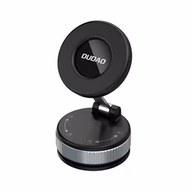 Dudao F24PRO MagSafe suderinamas Car Laikiklis with Suction Cup for Windshield or Dashboard - juodas