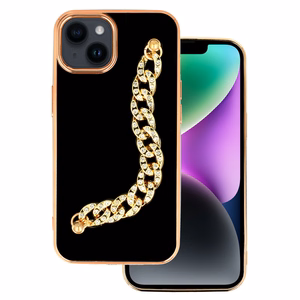 Madingas dėklas telefonui Iphone 14 Plus dizainas 4 juoda