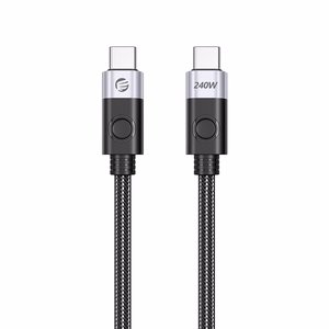Orico 240W USB-C į USB-C įkrovimo laidas, 1.5 m (juodas)