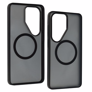 Liavec Soft Case Metal Frame for Samsung Galaxy S26 Ultra black