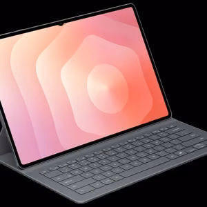 DX930UB Book Cover Keyboard Slim Samsung Galaxy Tab S11 Ultra, juodas