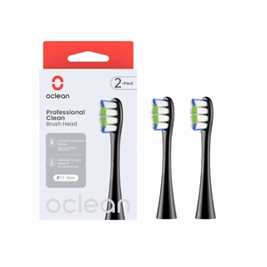 Oclean Professional Clean šepetėlių galvutės 2 vnt. P1C5 B02, juodos