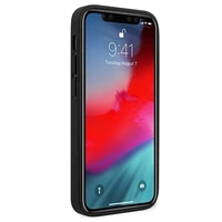 Ferrari FEHQUHCP12SBK iPhone 12 mini 5.4" juodas/juodas kietas dėklas Off Track Quilted