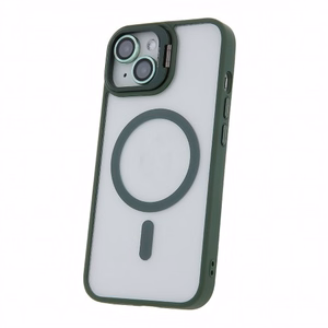 Telefono Dėklas "MagCase Extra Lens" Apple iPhone 16 Žalias