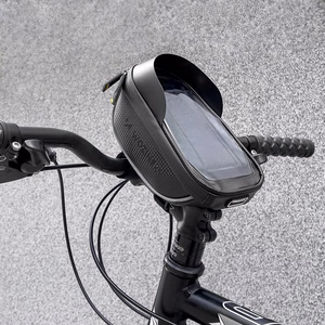 Wozinsky Bike Handlebar Bag with Phone Case 1L Black (WBB16BK)