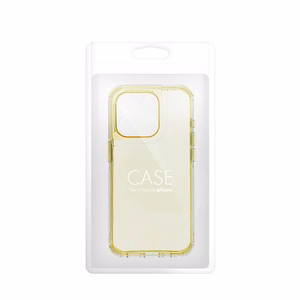 MATRIX CLEAR dėklas telefonui IPHONE 15 Pro geltona