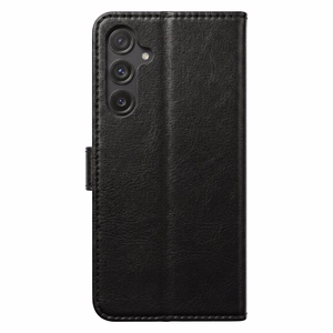 Smart Luxe odinis dėklas skirtas Samsung Galaxy S25 juodas