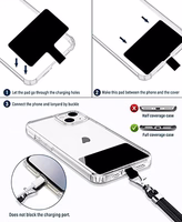 Universalus telefono raištis rožinis