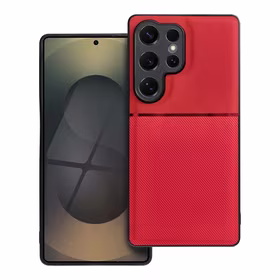 NOBLE dėklas telefonui SAMSUNG S25 Ultra raudonas