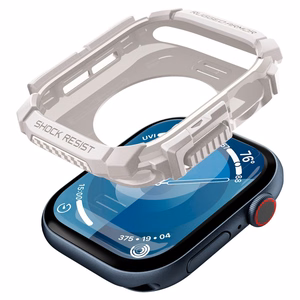 Dėklas SPIGEN RUGGED ARMOR APPLE WATCH 10 (46 MM) smėlio