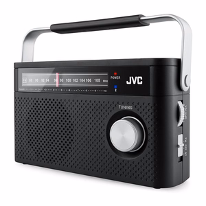 JVC RA-E315B – nešiojamasis radijas, juodas