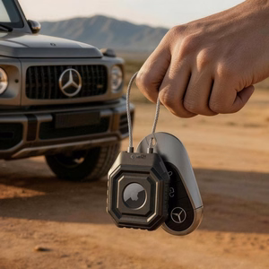 Tech-Protect Kevlar Seal dėklas Apple AirTag 1/2 - juodas