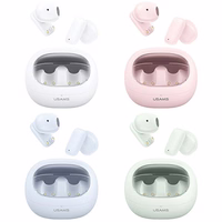 USAMS Ausinės Bluetooth 5.3 TWS TD Series belaidės baltas BHUTD01 (TD22)