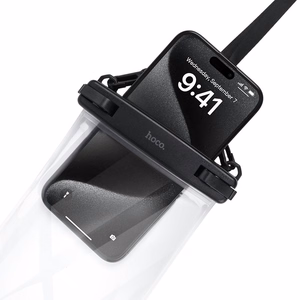 Atsparus vandeniui dėklas Hoco HX52 juodas