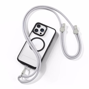 DUX DUCIS Plaz - cross-body phone strap - grey