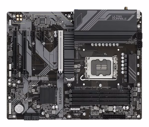 GIGABYTE Z790 D AX pagrindinė plokštė - palaiko Intel Core 14 kartos procesorius, 12+1+1 fazių skaitmeninis VRM, iki 7600MHz DDR5 (OC), 3xPCIe 4.0 M.2, Wi-Fi 6E, 2.5GbE LAN, USB 3.2 Gen 2