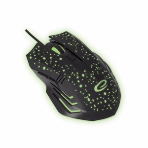 Esperanza EGM212 kompiuterio pelė USB A tipo Optinis 2400 DPI Dešinės rankos