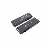 UNITEK Y-9327A kortelių skaitytuvas USB 3.2 Gen 1 (3.1 Gen 1) Type-A Juoda