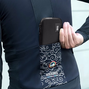 Rockbros 30990043003 dviračio krepšys telefonui, raktams ir piniginei 0.15 l - juoda