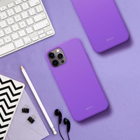 ROAR dėklas COLORFUL JELLY telefonui XIAOMI Redmi 15 4G / 5G (171,1mm) violetinis