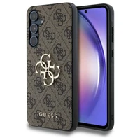 Guess 4G Big Metal Logo dėklas telefonui Samsung Galaxy A55 - rudas