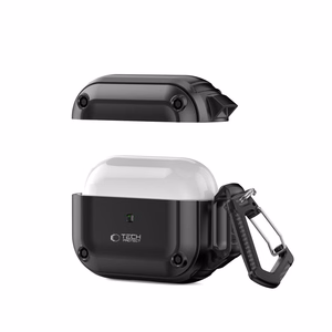 Tech-Protect Rough Hook dėklas su karabinu Apple AirPods Pro 1 / 2 - juodas