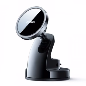 Joyroom JR-ZS240 Car Holder Black (Wireless Charging 15W) (Magnetic / Sticky Pad)