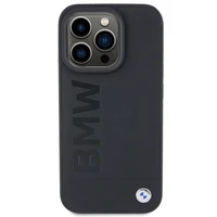 BMW Odinis Hot Stamp dėklas telefonui iPhone 15 Pro Max - juodas