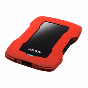 ADATA HD330 išorinis kietasis diskas 1000 GB raudonas