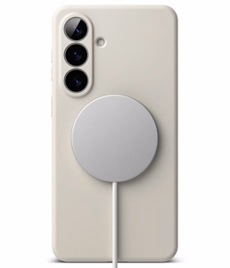 Ringke Silikoninis MagSafe Dėklas for Samsung Galaxy S26+ - smėlinis