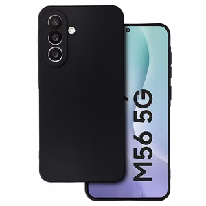 Dėklas telefonui SAMSUNG GALAXY M56 5G matinis juodas