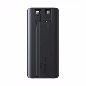 Išorinė baterija Joyroom JR-PBF19 juoda 10000mAh 22.5W (PD / QC3.0) + integruoti Type-C / Lightning laidai