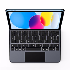 Dux Ducis MK serijos klaviatūros dėklas iPad 10" (2022) / iPad 11" (2025), juodas