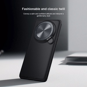 Nillkin CamShield Prop apsauginis dėklas telefonui Oppo Find X6 Pro juodas